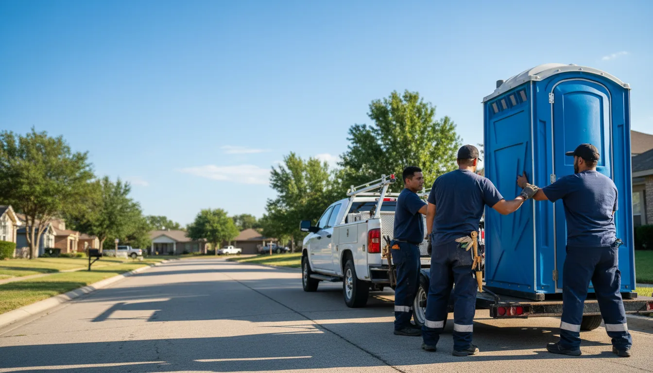 Portable Toilet Rental in Mclouth, KS near me